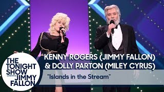 Jimmy Fallon and Miley Cyrus Recreate Kenny Rogers and Dolly Parton's "Islands in the Stream"