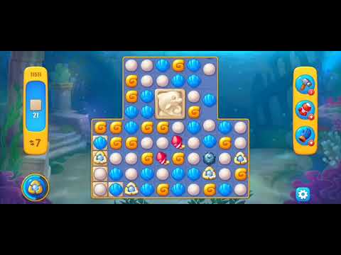 Fishdom Easy Level 11511 [Statue] (No Boosters)