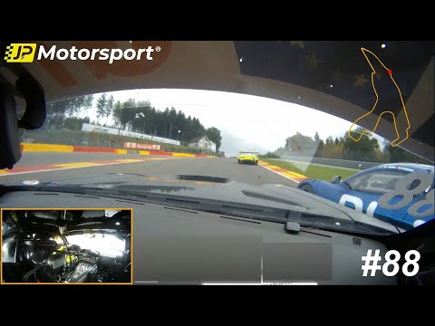 SPA Francorchamps - Mercedes AMG GT3 - Eau Rouge overtaking - JP Motorsport