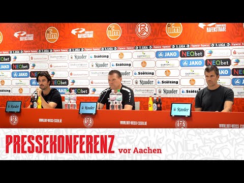 Press conference before TSV Alemannia Aachen | Matchday 4 | #alwayson #onlytherwe