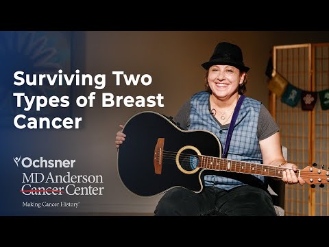 Video Thumbnail: Breast Cancer Survivor Overcomes Rare Diagnosis With Help From Ochsner MD Anderson