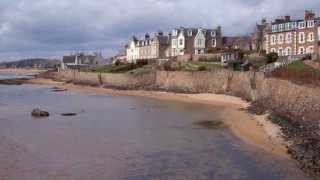 preview picture of video 'April Coast And Beach Elie Earlsferry East Neuk Of Fife Scotland'