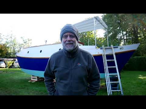 Raising The Boat And Starting The Keel; Building a cruising sailboat - SV Tapatya EP204