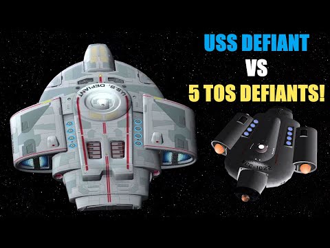 The Defiant's Biggest Challenge? 5 TOS Defiant's attack - Star Trek Ship Battles