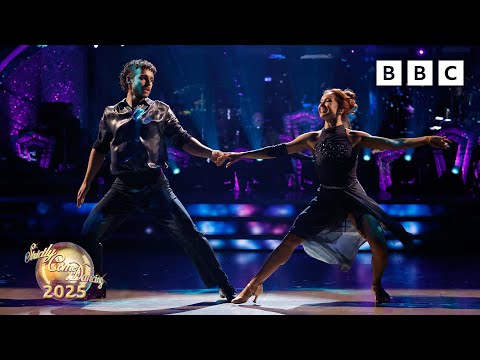 George Clarke and Alexis Warr American Smooth to Stargazing by Myles Smith ✨ BBC Strictly 2025