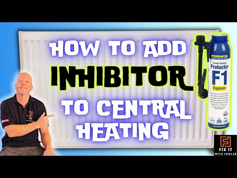 How to ADD Fernox F1 inhibitor to your central heating in seconds!