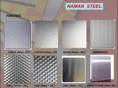 Texture embossed and dimple chequer stainless steel