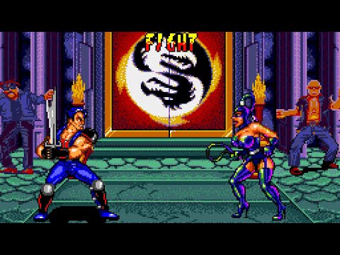 Double Dragon V: The Shadow Falls Longplay (Sega Genesis) [QHD]