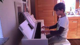 die Affen rasen durch den Wald