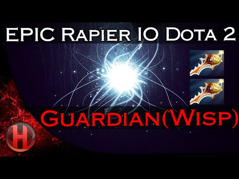 Guardian Wisp EPIC Rapier Carry IO Dota 2