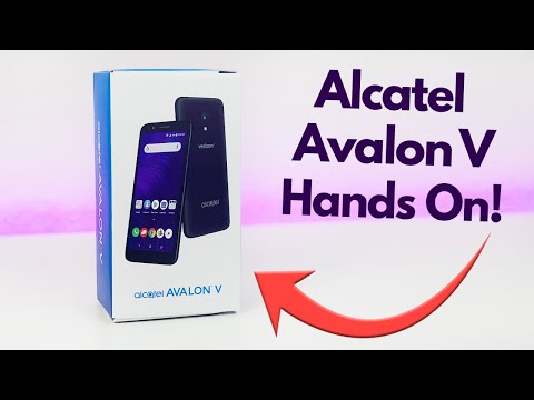 Alcatel Avalon V for Verizon Wireless - Hands On & First Impressions!