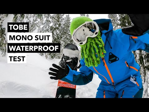 I Sprayed my TOBE Mono Suit with a Garden Hose