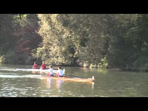 Leif Zieleinlauf 2.Platz - 1.Ruderclub Forggensee, Sprintregatta Nürtingen