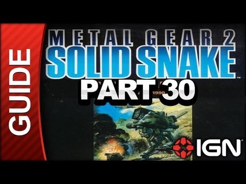 Metal Gear 2: Solid Snake (MSX) Walkthrough Part 30 - Escape
