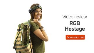 Laser tag device - RGB hostage. Video review