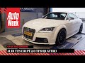 Audi TTS Coupé 2.0 TFSI quattro - Op de Rollenbank
