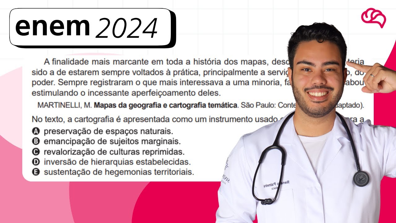 Resolução em Vídeo — Questão 83 ENEM 2024