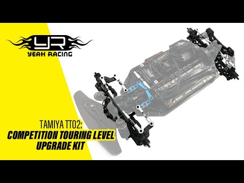 Yeah Racing Tamiya TT02 Competition Upgrade Kit TATT-S04 Closer View
