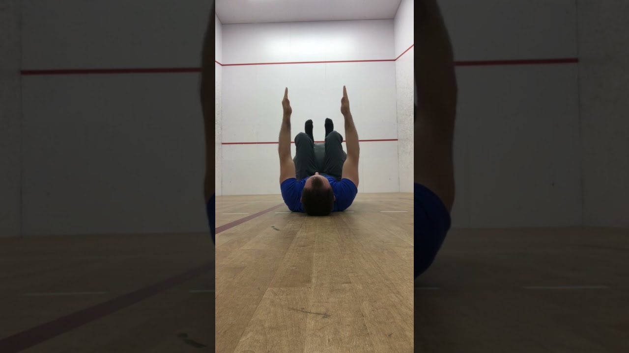 4. Ball Assisted Supine Shoulder Flexion (Top View)