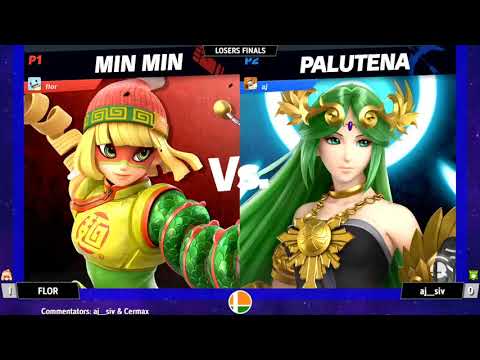 FLOR (Min Min) vs aj__siv (Palutena) - SSB India January 2 - Losers Finals