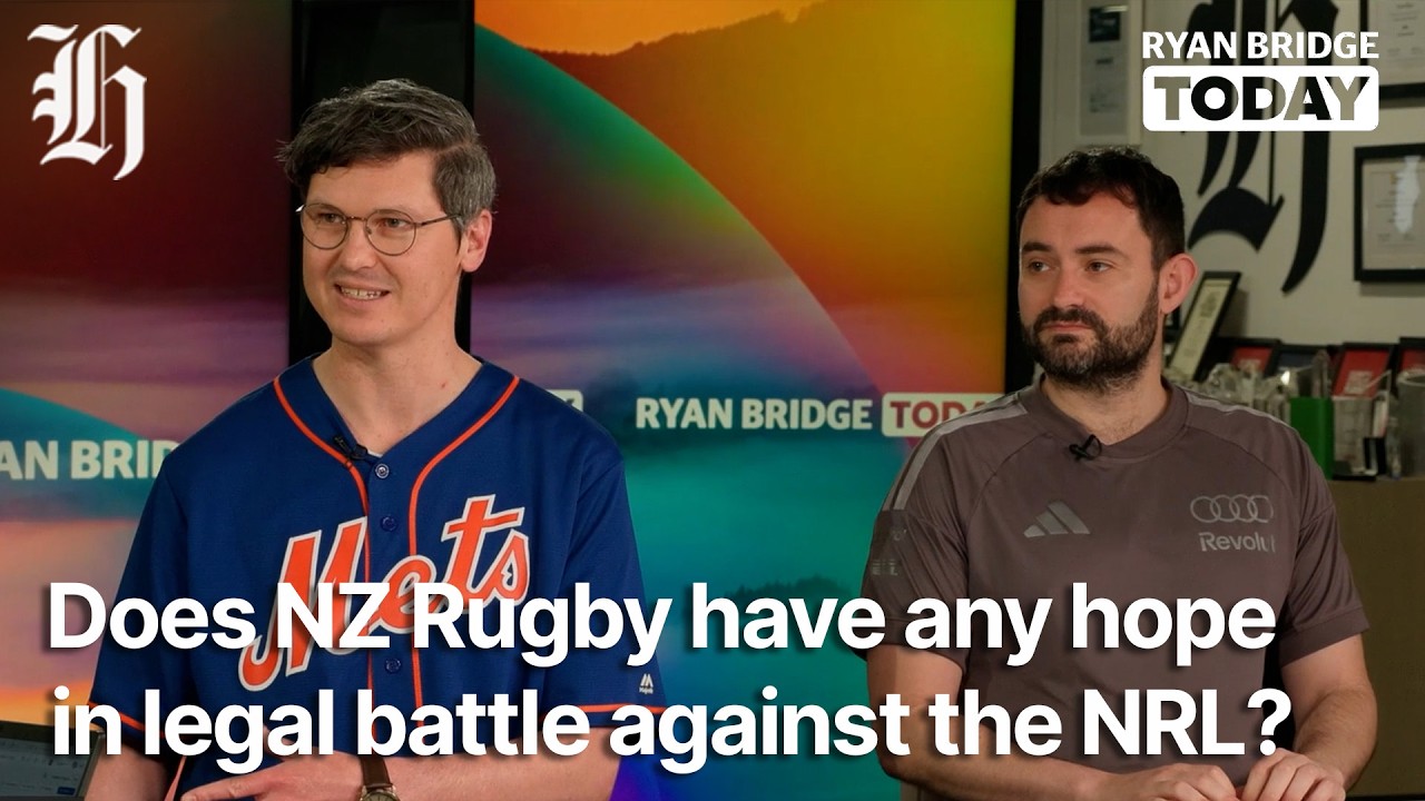 Sport panel: Does NZ Rugby have any hope in legal battle against the NRL? | Ryan Bridge TODAY