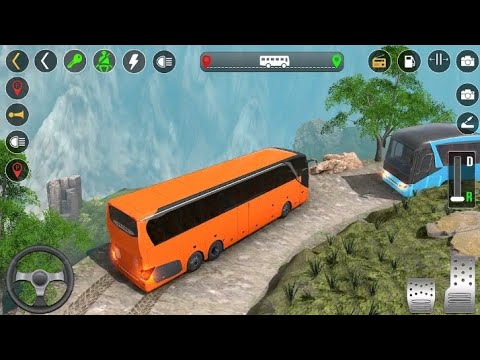 UPHILL OFFROAD BUS DRIVING SIMULATOR -  ANDROID GAMEPLAY