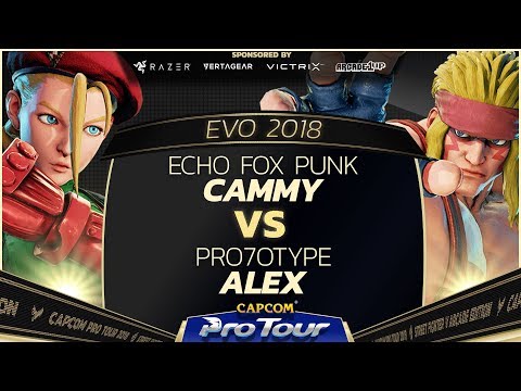 Echo Fox Punk (Cammy) vs Pro7otype (Alex) - EVO 2018 - Pools - SFV - CPT 2018