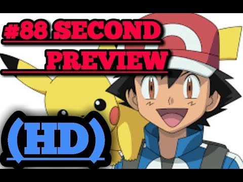 Pokemon sun and moon episode 88 (small glimpse) extra credit scene