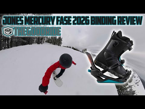 Jones Mercury FASE Snowboard Binding Review - vs. Rome Katana FASE & Union Force