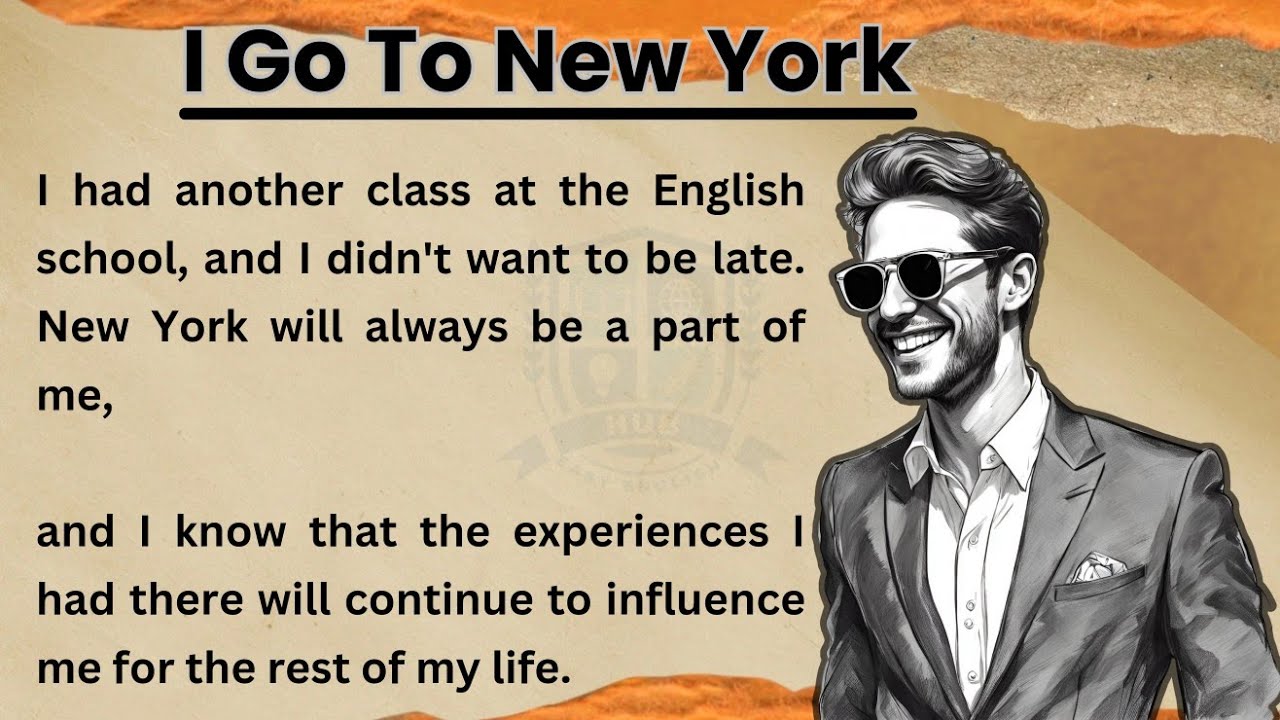 How I Go To New York || An Interesting Story ✅ Learn English From Story ✅ English for Listening ✅