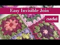 How to Do an Invisible Join for a Crochet Blanket | Invisible Seam Crochet Tutorial [2020]