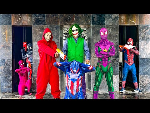 SUPERHERO's Story || Rescue BLUE SPIDER-MAN From JOKER...?? ( New Character, Action, Funny... )