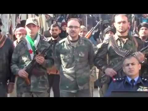 إعلان إنشقاق العقيد الطيار الركن قاسم سعد الدين عن سلاح الجو من مرتبات الفرقة الجوية 20 اللواء 17