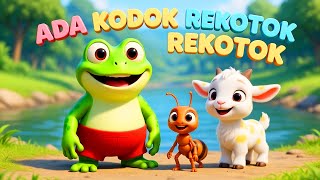 Download lagu Ada Kodok Rekotok Rekotok🐸 - Lagu Anak Anak🎵 | Animasi 3D Anak Populer |  De Ahlan mp3