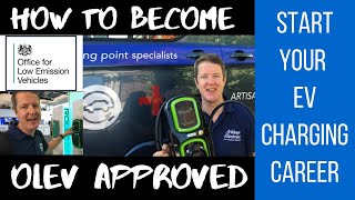 How to become an OLEV approved installer of electric vehicle charging points