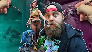Painting an Original Character - Raptor Ranger