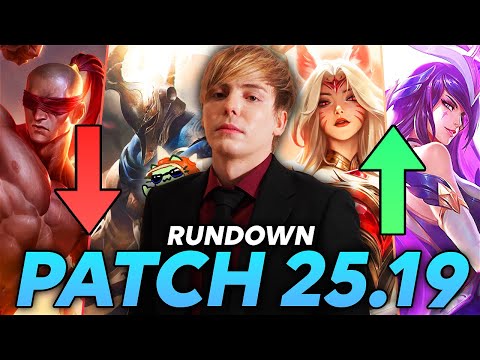 LS | LoL Patch 25.19 Rundown | THE WORLDS PATCH IS HERE!