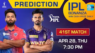 Delhi Capitals vs Kolkata Knight Riders 41 Match Prediction | DC vs KKR IPL 2022 | Who Will Win?