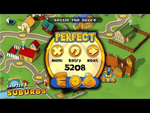 Robbery Bob Chapter 1 Suburbs Level 1 To 15 Full Gameplay (3 Stars)