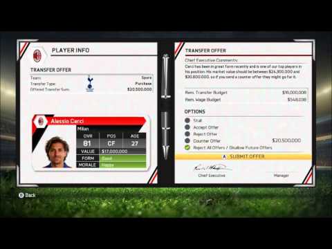 FIFA 15 AC Milan Career Mode Ep. 1 - Reboot