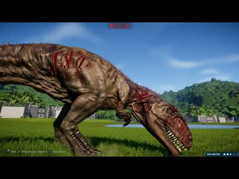 Jurassic World Evolution (JWE) Battle Arena Dinosaurs with Max Stats.  All Dinosaur Species!