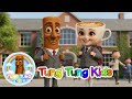 Tung Tung Sahur Goes To School TungTungKidsRhymes Nursery Rhymes Kids Songs