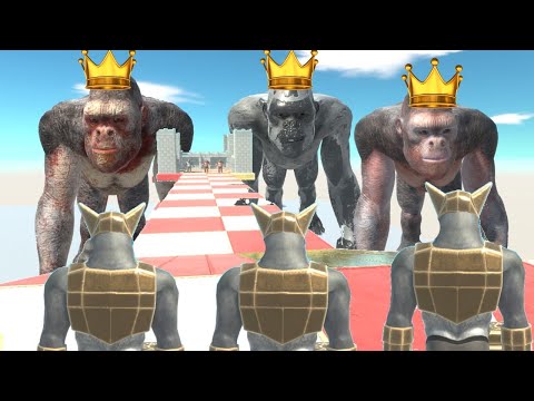 3X PRIMATES DEFY KING GORO BROTHERS  -  ANIMAL REVOLT BATTLE SIMULATOR