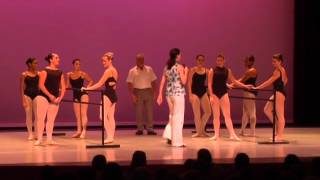 preview picture of video 'Demo Performance on the Barre | Twin City Ballet Company'