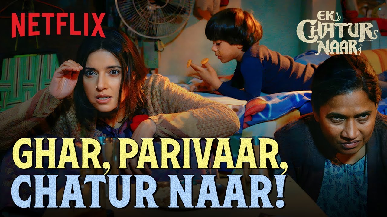 Divya Khossla HIDES From Gangsters Inside Her OWN House?! 😳 | Ek Chatur Naar | Netflix