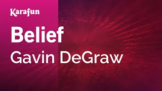Karaoke Belief - Gavin DeGraw *