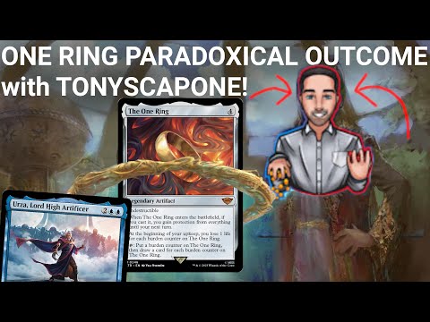 A BIG, BLUE PARADOX! Legacy Yorion One Ring Outcome with TonyScapone! Mind's Desire, Urza MTG LotR