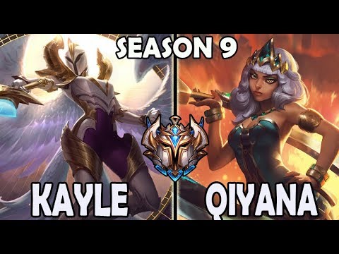 Faker KAYLE vs QIYANA [ MID ] Lol Challenger Korea