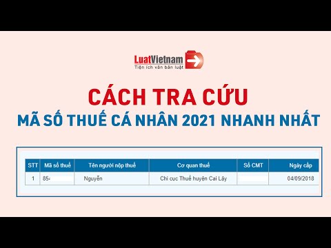 7 cách tra cứu mã số thuế cá nhân online trong 10 giây [Có video]