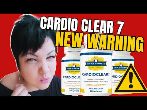 CARDIO CLEAR 7 - ((⚠️LEGIT OR SCAM?❌)) Cardio Clear 7 Simple Promise Amazon Ingredients Reviews